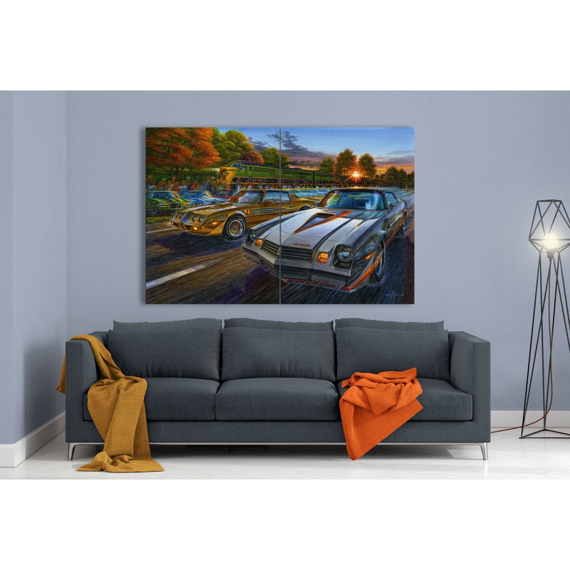 DUAL Gallery Edition Canvas (set of 2 canvases 36” x 48” each, together they create one big 72”x 48” scene — ready to hang)