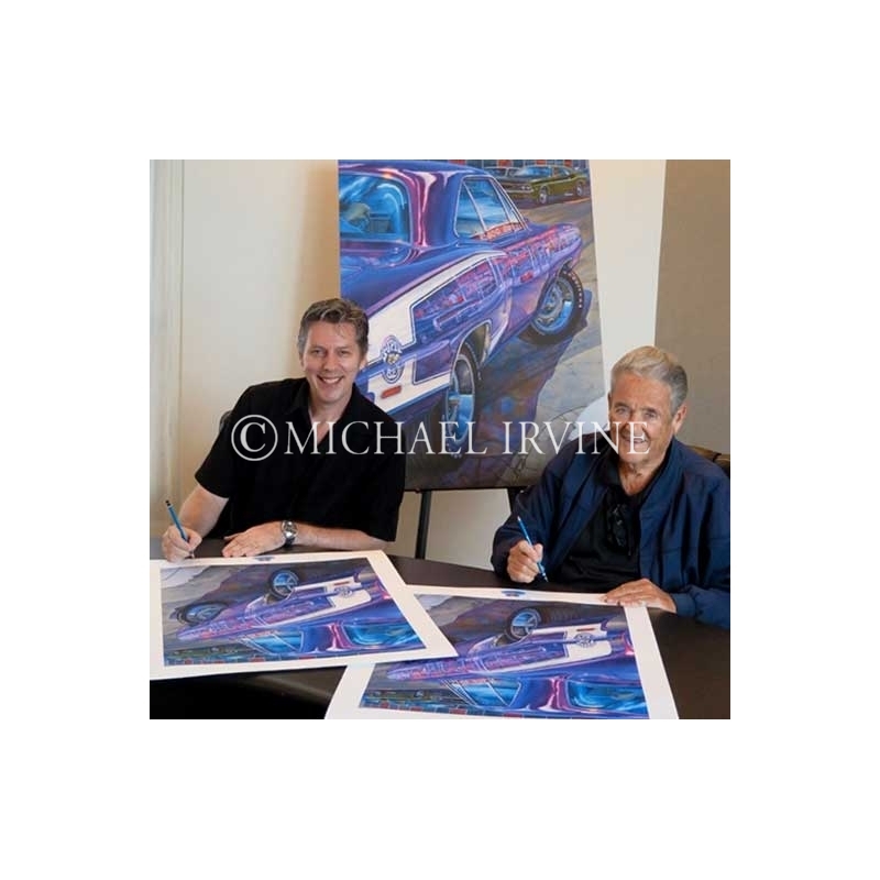Michael Irvine & Mr. Norm cosign the Special Edition. (SOLD OUT)