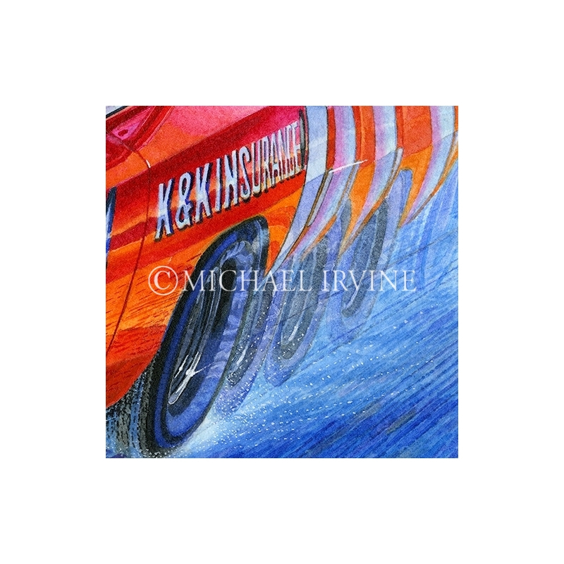 Details: Feel the power and the speed of the #71 K&K Insurance Dodge Daytona
